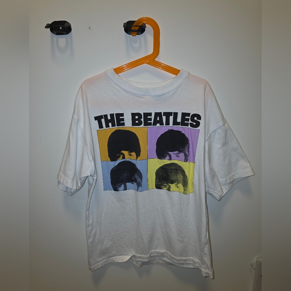 Zara The Beatles Kids Graphic T-Shirt - White Size 11  - 12